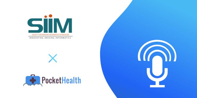 podcast of SIIM and microphone icon
