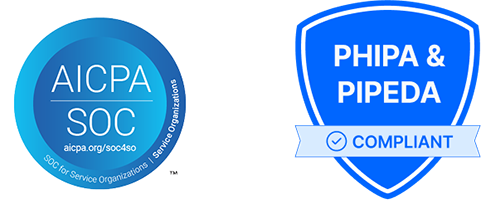 AICPA | SOC, PHIPA & PIPEDA compliant