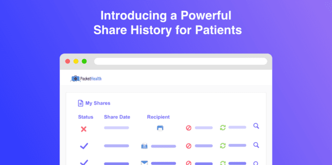 my shares history screen
