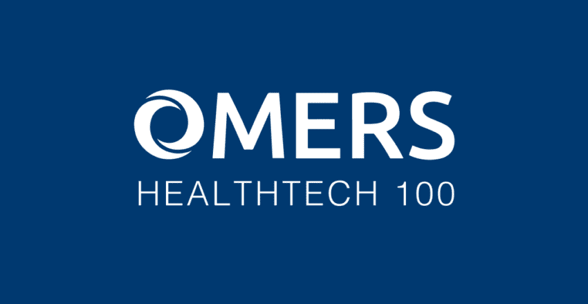 OMERS Healthtech 100 logo
